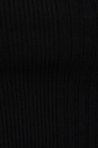 Camisole à côtes panachées