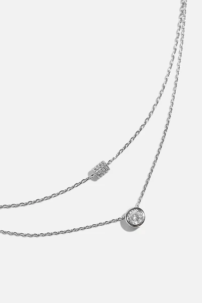 Ensemble de 2 colliers à pierres et rouleau