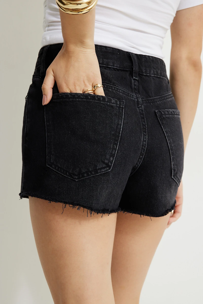 Short en denim « mom » Claudia