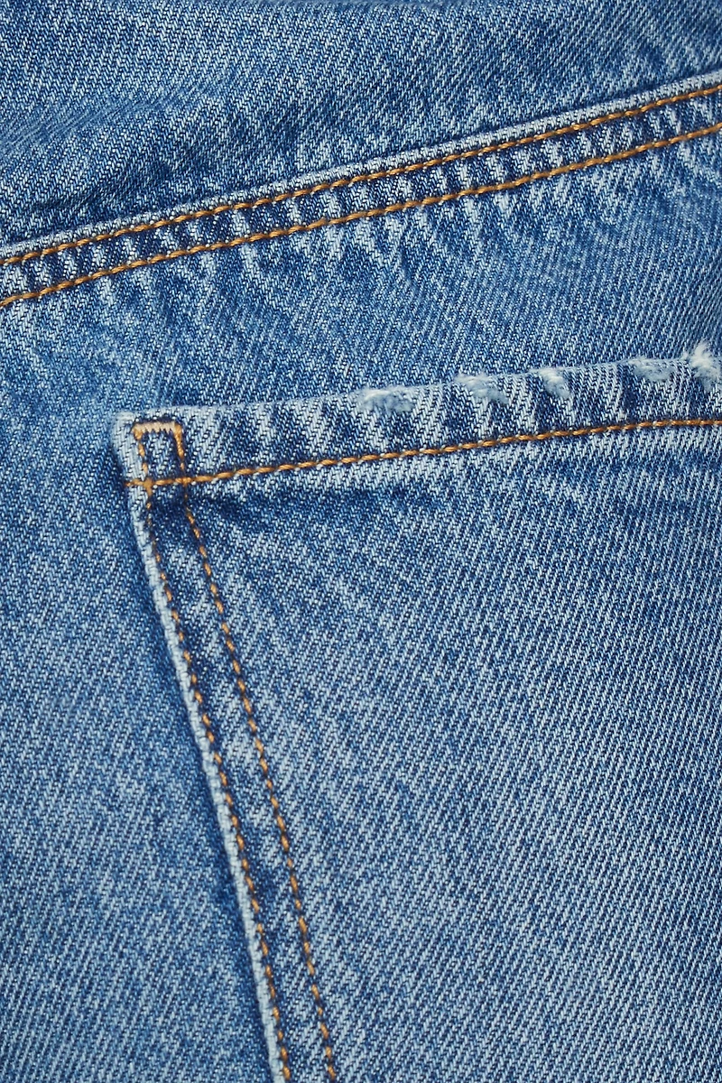 Short droit en denim Justina