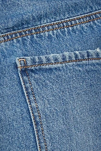Short droit en denim Justina