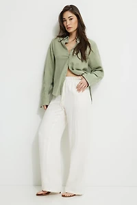 Monroe Oversized Linen Shirt
