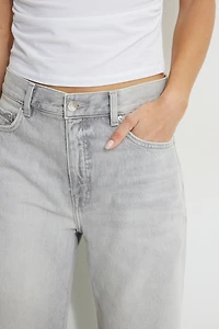Sydney Mid Rise Baggy Fit Jeans