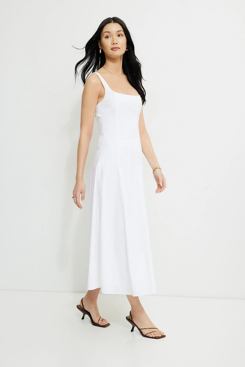 Capri Poplin Maxi Dress