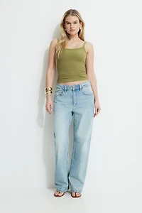 Variegated Rib Cami Top