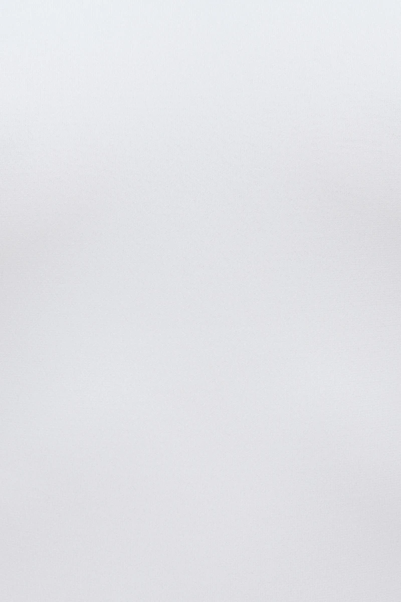 Justaucorps sculptant à col rond