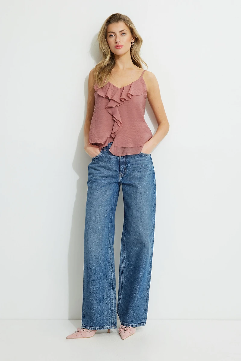 Camisole à volants Clover