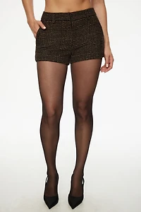 Minishort ultracourt à carreaux