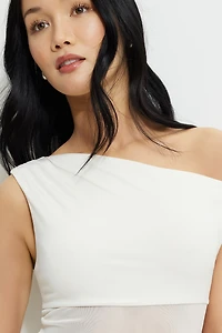 Sheer Sculpt Maxi Dress