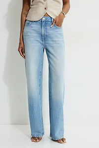 Sydney Mid Rise Baggy Fit Jeans