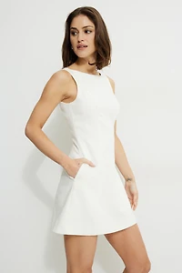 Minirobe en lin Audrie