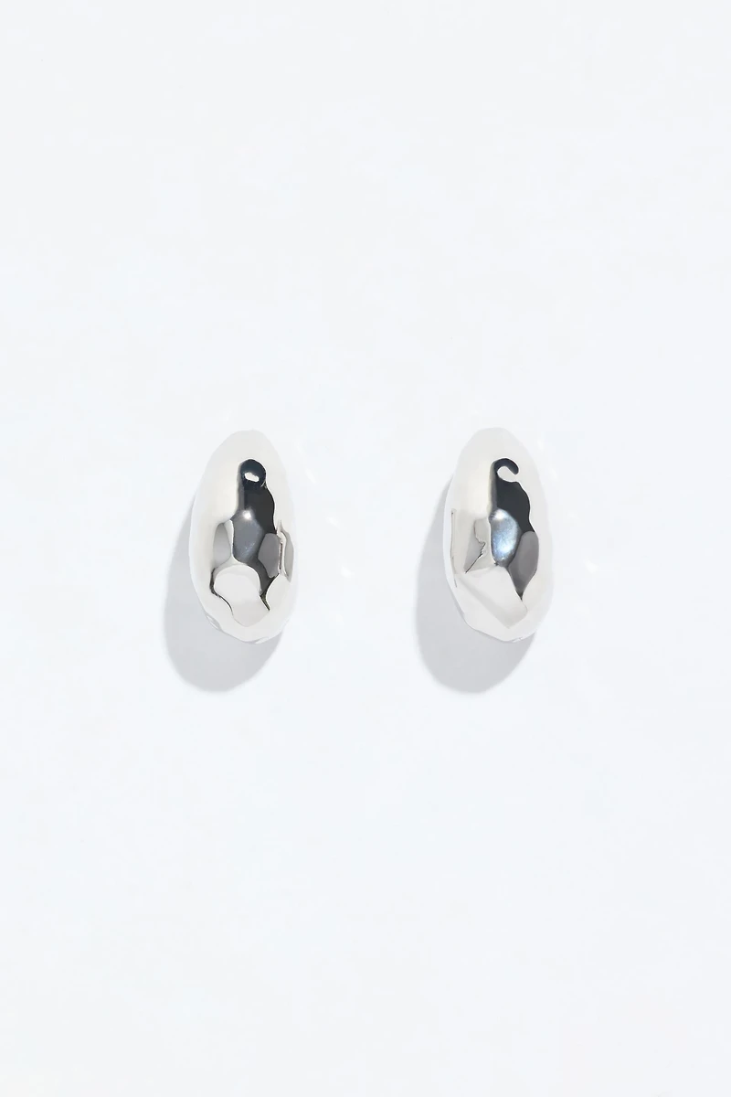 Mini pendants d’oreilles martelés