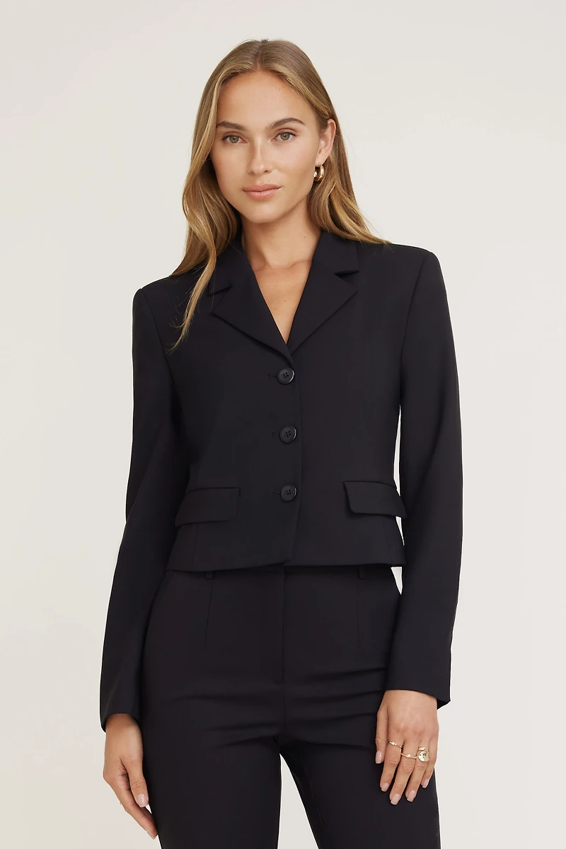 Short Fitted Blazer