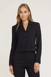 Short Fitted Blazer
