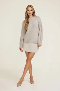 Mabel Chunky Crewneck Sweater