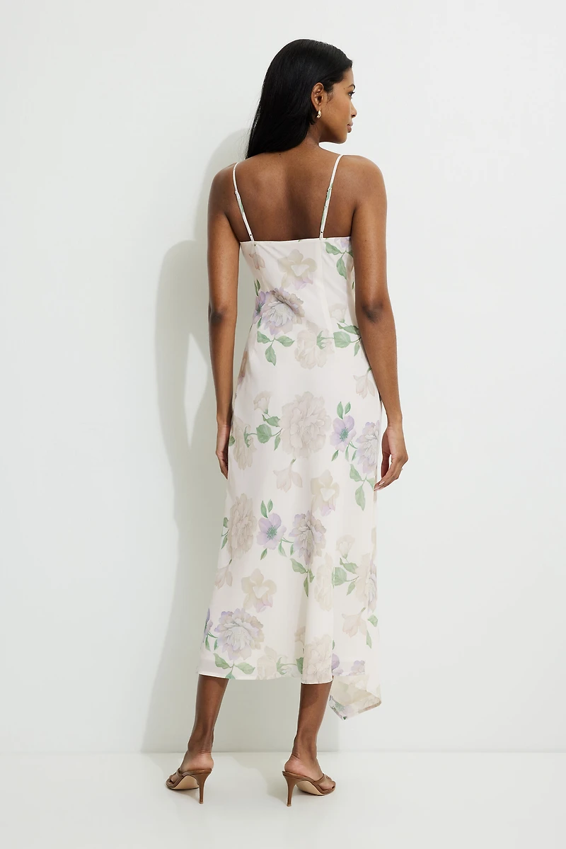 Robe nuisette maxi asymétrique Celeste