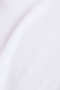 Boxy Cotton Long Sleeve T Shirt