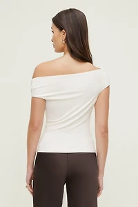 Sculpt Buckle Detail Top