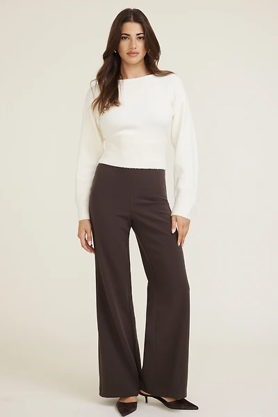 Clean Wide Leg Pants