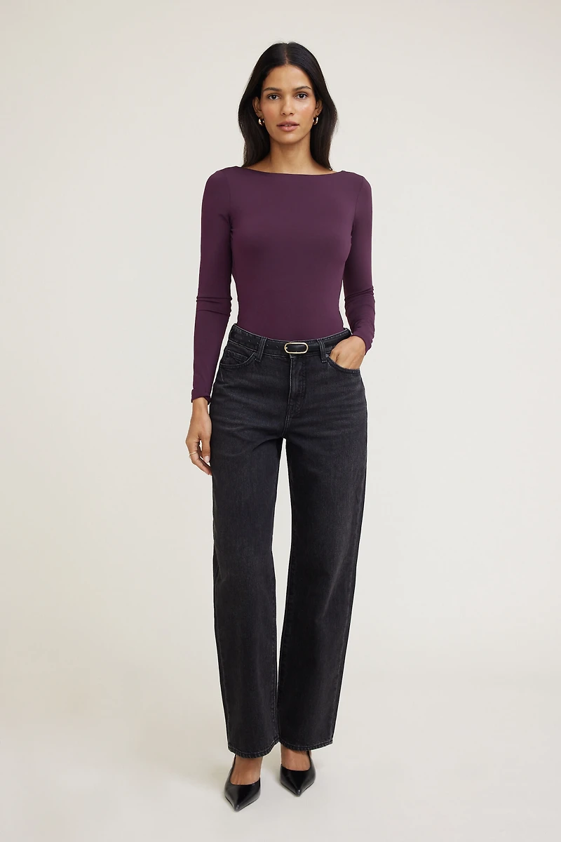 Sculpt Cowl Back Bodysuit