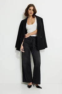 Baggy Drawstring Jeans