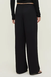 Pantalon fluide à jambe large Leo