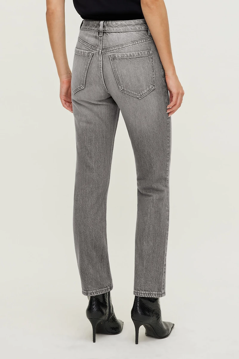 Frenchie High Rise Slim Leg Jeans