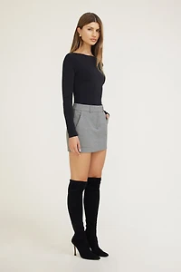 Josefine Flannel Mini Skort