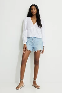 Balloon Sleeve Blouse