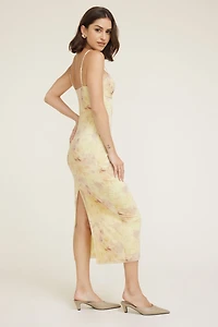 Amira Mesh Maxi Dress