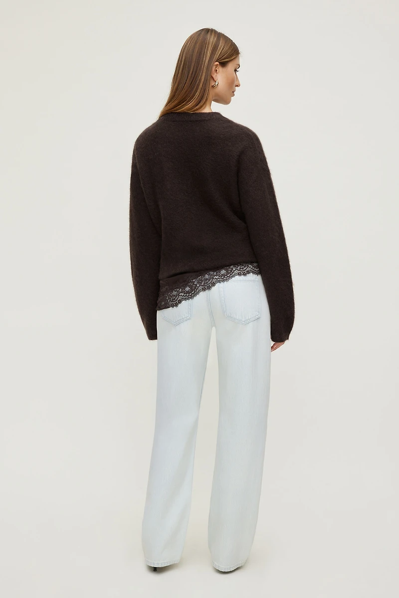 Mika Mid Rise Relaxed Straight Leg Jeans