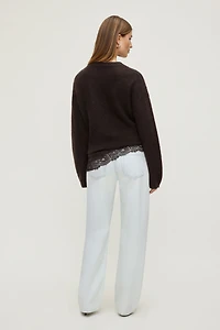 Mika Mid Rise Relaxed Straight Leg Jeans