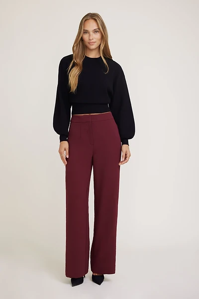 Balloon Sleeve Sweater