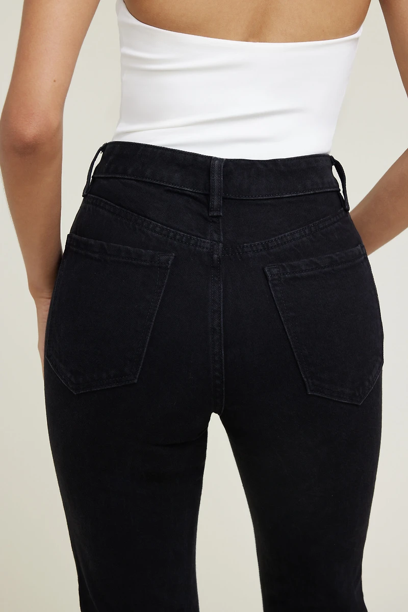 Frenchie High Rise Slim Leg Jeans