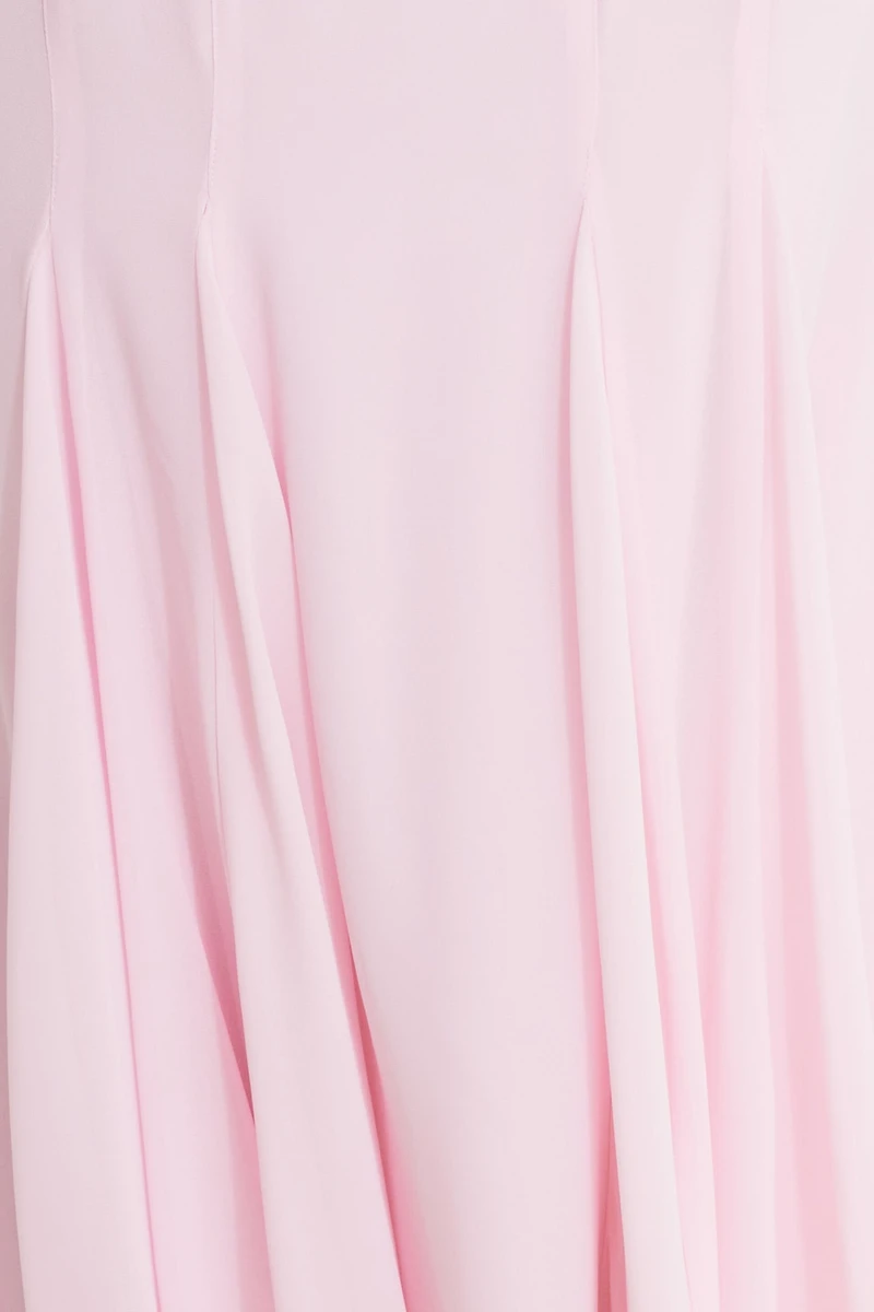 Scoop Neck Mermaid Maxi Dress