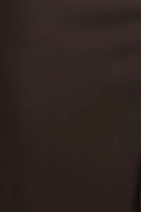 Slit Satin Maxi Skirt