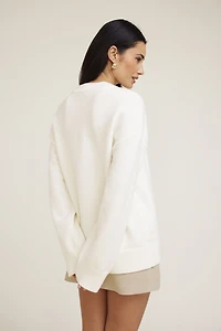 Oversized Crewneck Sweater