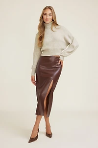 Ellora Crop Turtleneck Sweater