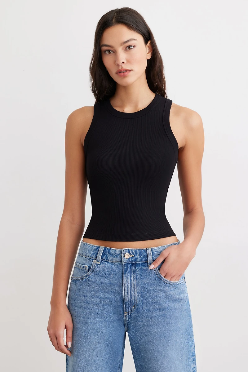 Tedi Ribbed Tank Top