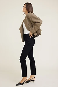 Jean skinny extensible à taille haute Goldie