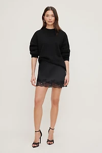 Chandail surdimensionné à col rond