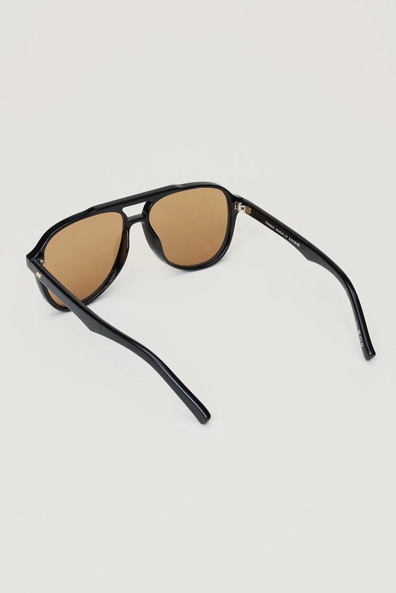 LE SPECS | Lunettes de soleil aviateur« Tragic Magic »
