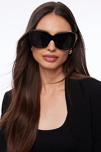 Lunettes de soleil « œil de chat » dramatiques