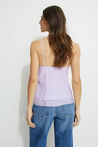 Clover Ruffled Cami Top