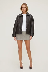 Minijupe-short à chevrons Josefine