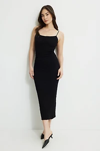Simona Textured Maxi Dress