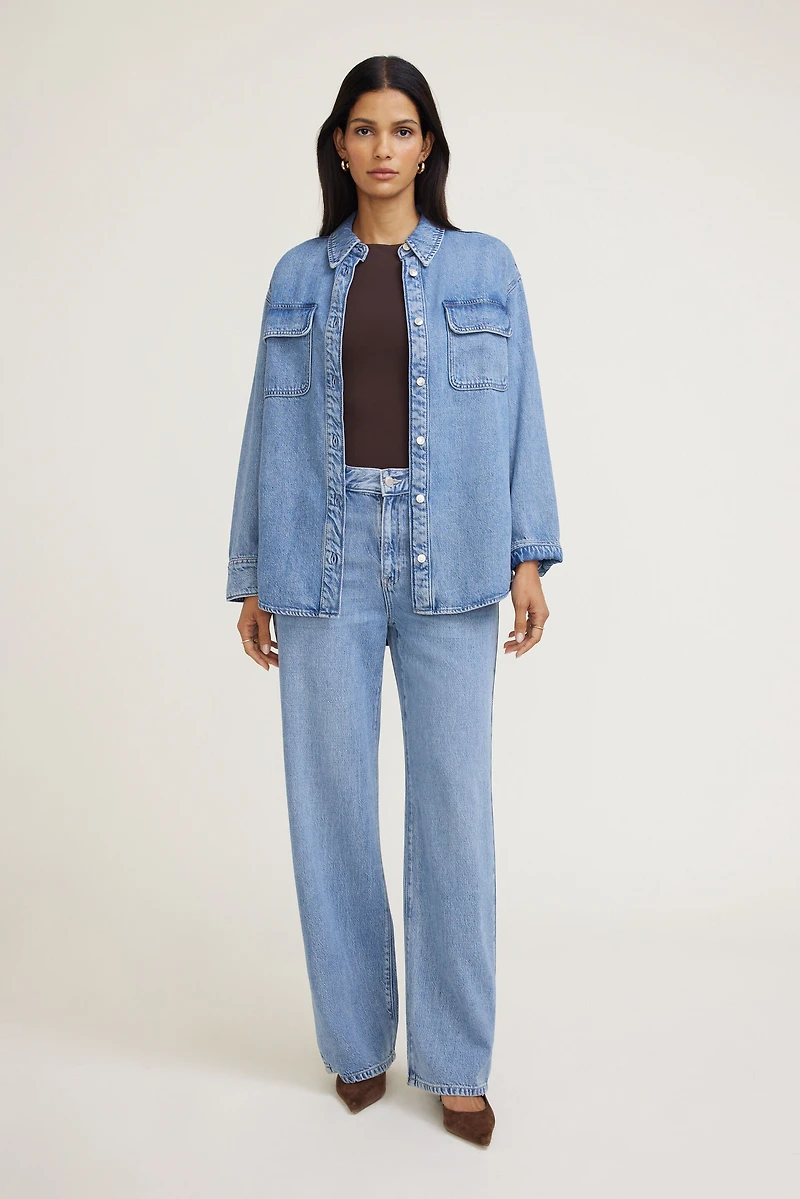 Sydney Mid Rise Baggy Fit Tencel™ Jeans