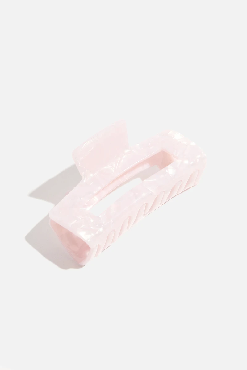 Cutout Acetate Claw Hair Clip