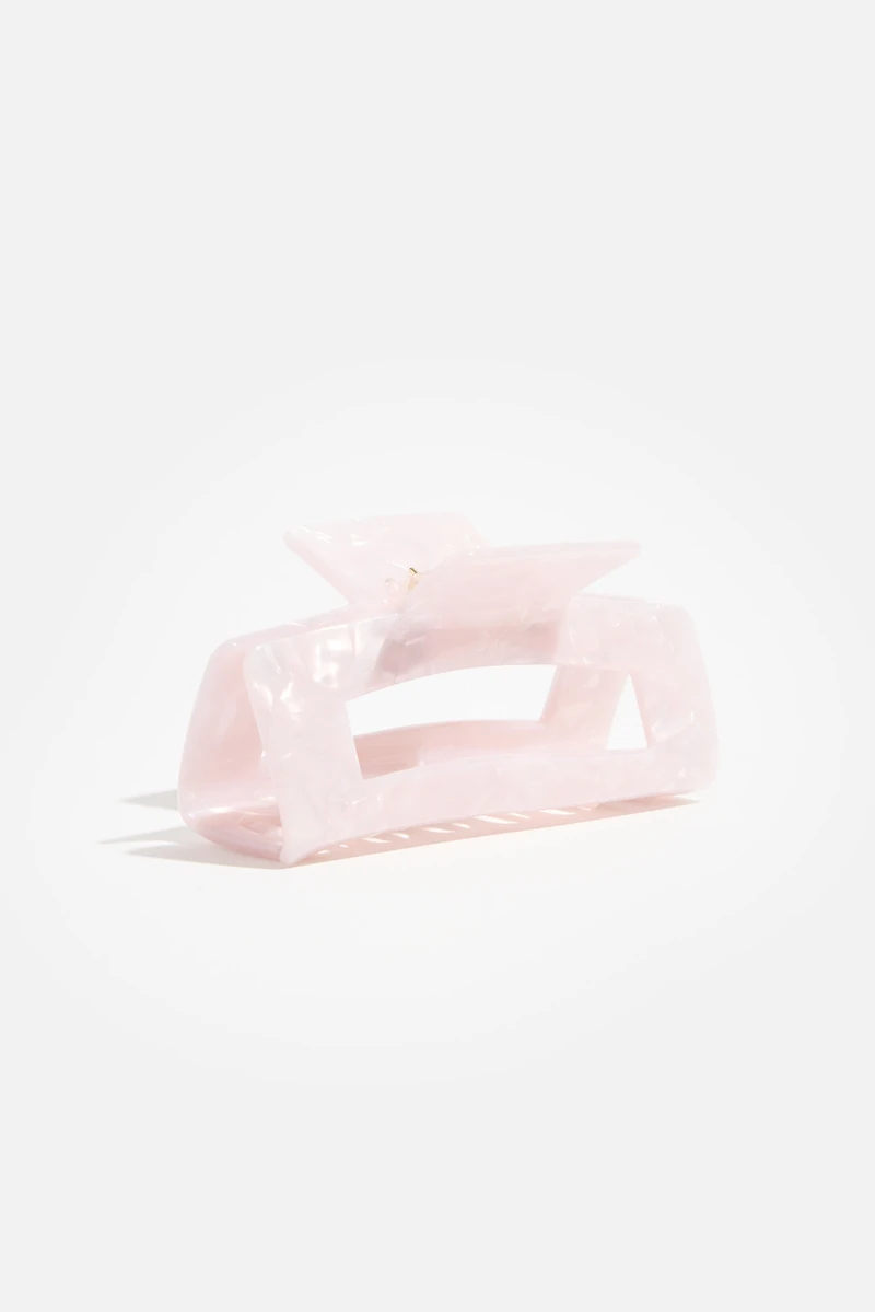 Cutout Acetate Claw Hair Clip