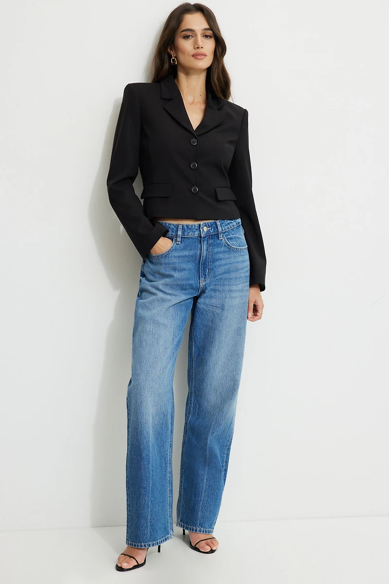 Short Fitted Blazer